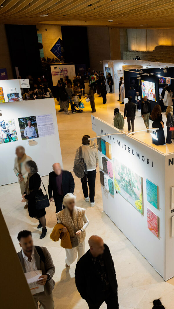 Maria Mitsumori- Participating the Art Shopping Paris at Carrousel du Louvre, Paris, France. 2025.