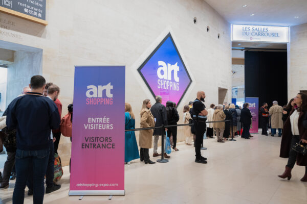 Maria Mitsumori- Participating the Art Shopping Paris at Carrousel du Louvre, Paris, France. 2025.