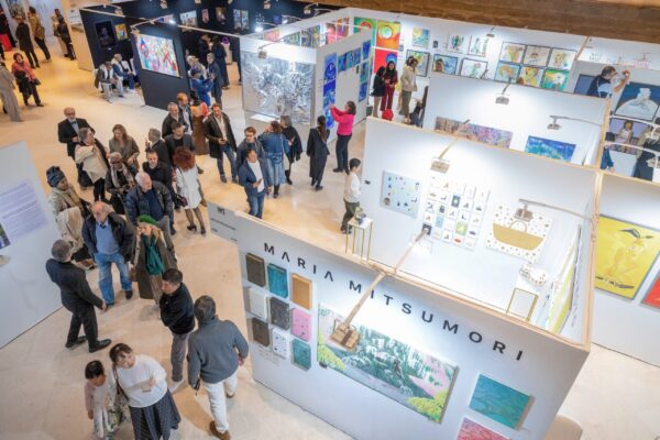 Maria Mitsumori- Participating the Art Shopping Paris at Carrousel du Louvre, Paris, France. 2025.